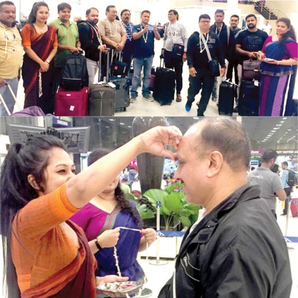 ROYAL HOLIDAYS BRINGS A CONFERENCE GROUP OF 300 VIPS FROM INDIA.